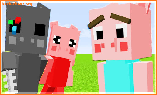 Piggy infection Minecraft Animations Mod screenshot