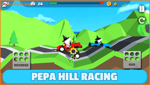 Piggy Jeep Race Adventure 3D screenshot