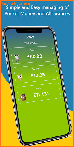 Piggy - Pocket Money Manager for Kids screenshot