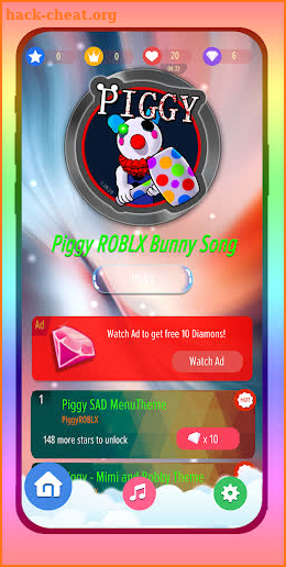 Piggy Roblx Theme Song - Piano Tiles Game screenshot