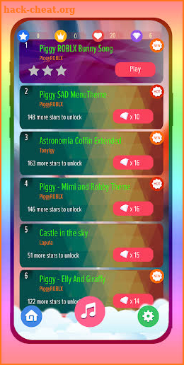 Piggy Roblx Theme Song - Piano Tiles Game screenshot