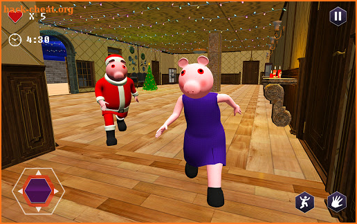 Piggy Santa Rush Gift Delivery: Horror Escape Game screenshot
