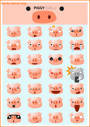 Piggy Stickers for Gboard screenshot