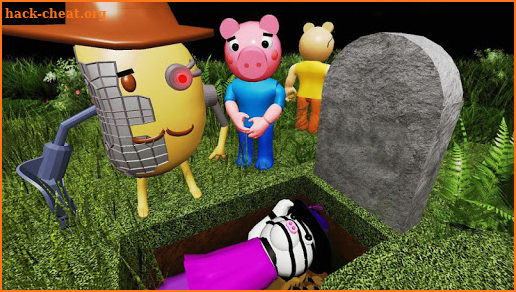 Piggy true ending roblx granny mod screenshot