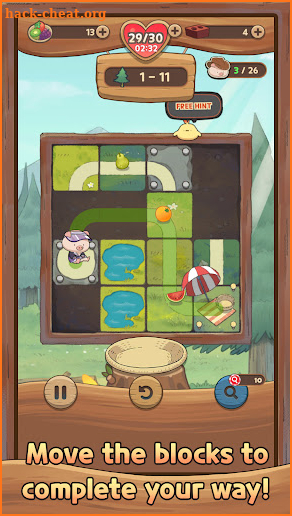 Piglet's Slidey Picnic screenshot