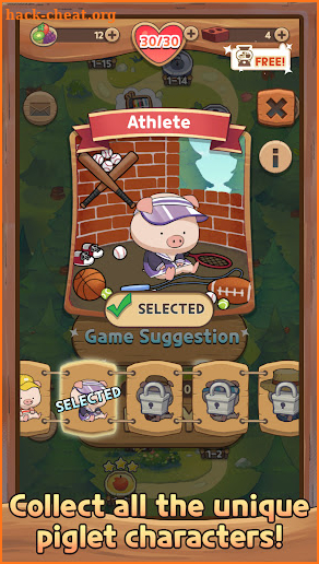 Piglet's Slidey Picnic screenshot