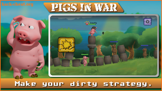 Pigs In War - Strategy Game screenshot