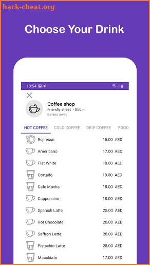Pik Coffee App screenshot