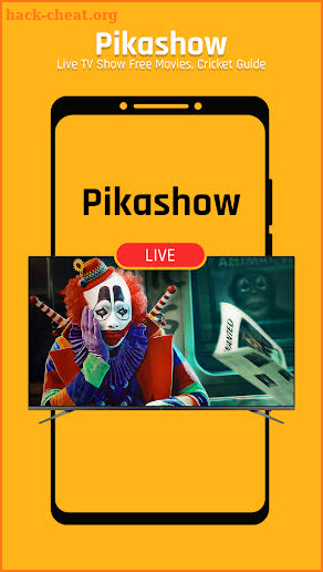 Pika show Live TV - Cricket And Movies Guide screenshot