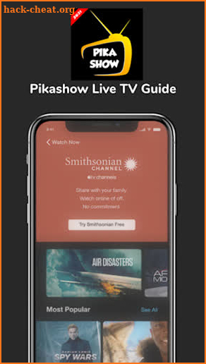 Pika show Live TV - Movies And Cricket Guide screenshot