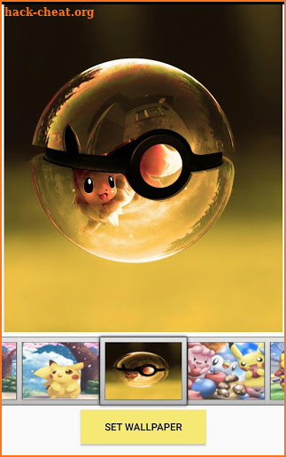 Pikachu HD Wallpaper screenshot