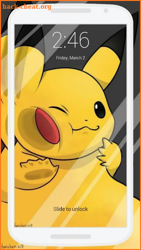 Pikachu Lock Screen screenshot