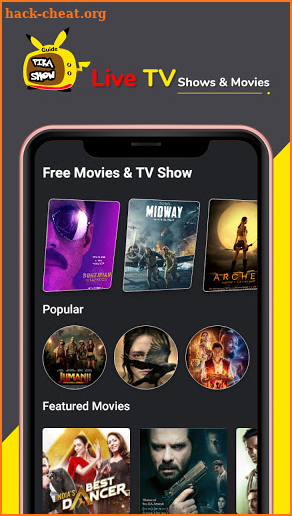 PikaShow - Live Cricket and Free Movies Guide screenshot