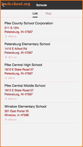 Pike County School Corporation screenshot