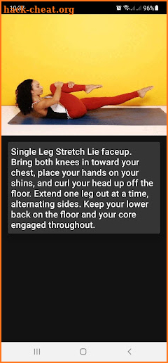 Pilates Exercises screenshot