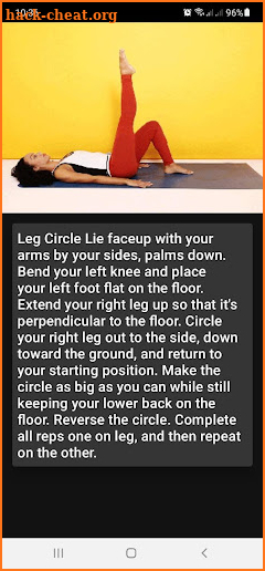 Pilates Exercises screenshot