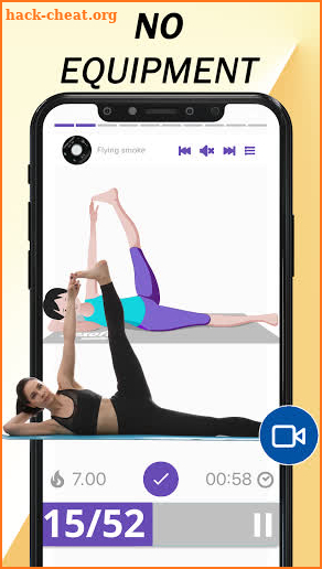 Pilates Exercises at Home screenshot