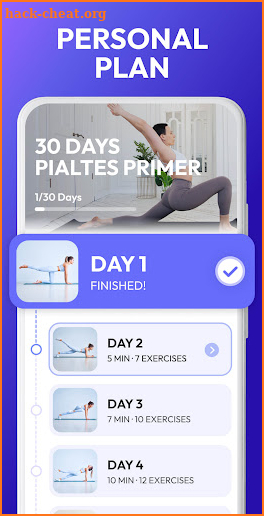 Pilates Workout at Home screenshot