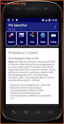 Pill Identifier screenshot