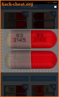 Pill Identifier and Drug list screenshot