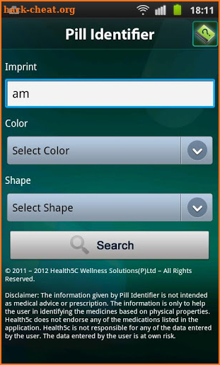 Pill Identifier by Health5C screenshot
