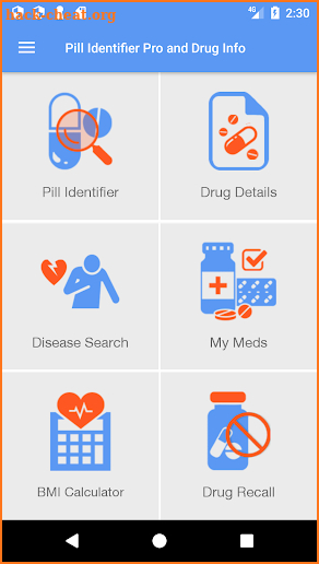 Pill Identifier Pro and Drug Info screenshot