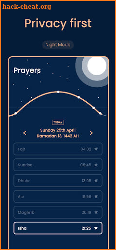 Pillars: Prayer Times & Qibla screenshot