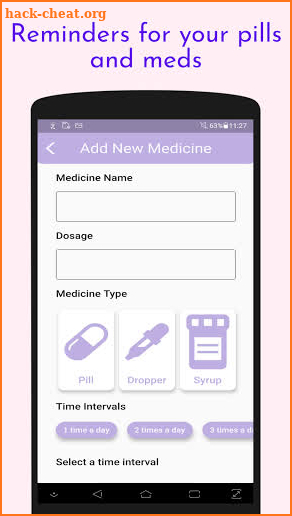 Pillbar - Medication reminder screenshot