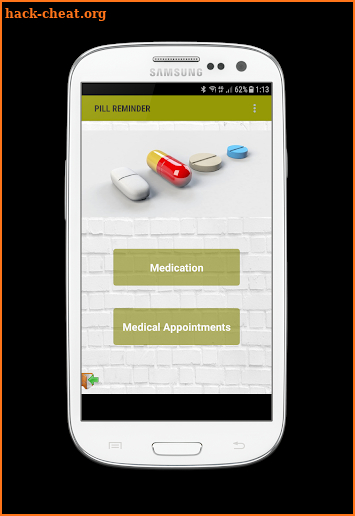 Pillbox Medication Reminder screenshot