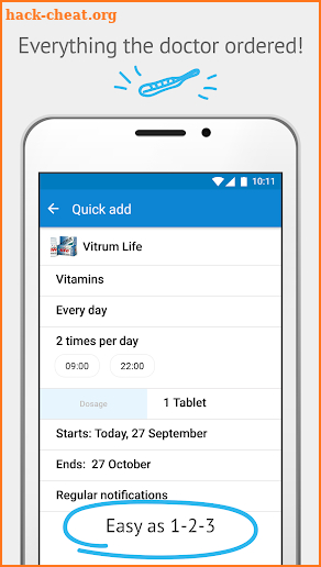 Pills Time: pharmacy assistant for your health screenshot