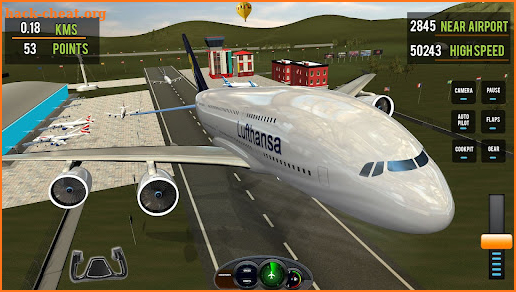 Pilot City Airplane FlightGame screenshot