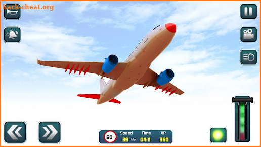 Pilot City Airplane FlightGame screenshot