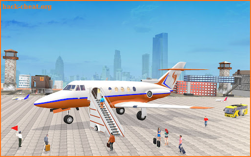 Pilot Flight: City Plane Games screenshot