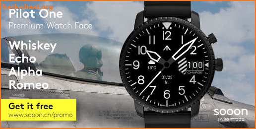 Pilot One Watch Face screenshot
