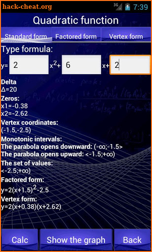 PiMath screenshot