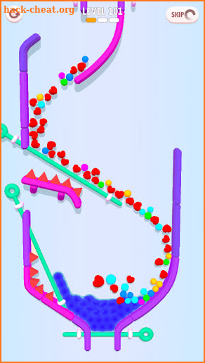 Pin Balls UP - Physics Puzzle Game screenshot