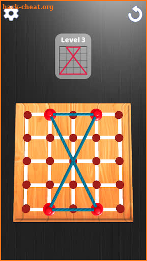Pin String Puzzle screenshot
