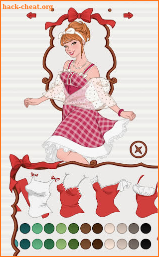 Pin-up Princess Dress up screenshot