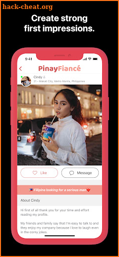 PinayFiancé - Filipino Dating screenshot