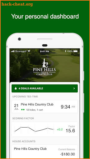 Pine Hills Country Club screenshot