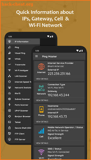 Ping Master: Network Tools & IP Utilities screenshot