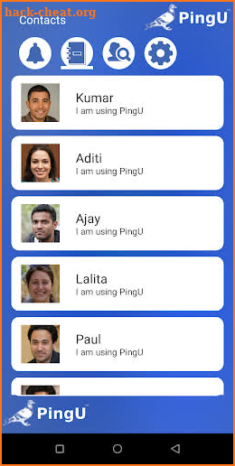 PingU - Text Chat, Voicemail, Share Photos & Video screenshot