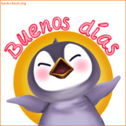 Pingüino Bo 1 Spanish Sticker Pack by Pomelo Tree screenshot