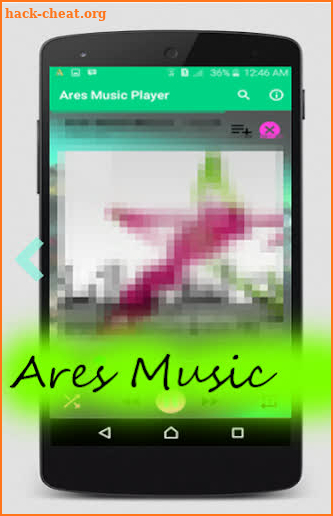Pink Arees Music Player screenshot