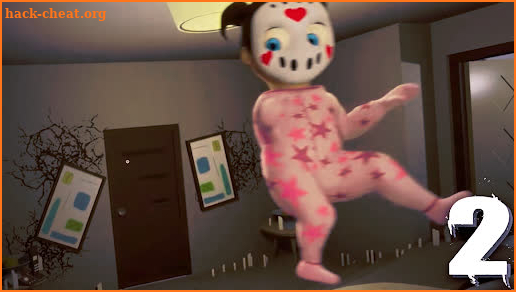 Pink Baby in Scary House Mod screenshot