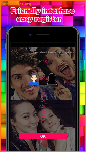 Pink-Best thai gay lisbian dating app screenshot