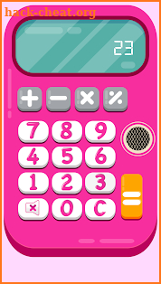 Pink Calculator screenshot