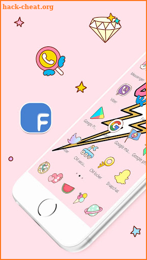 Pink Cool Boom Flash Theme screenshot