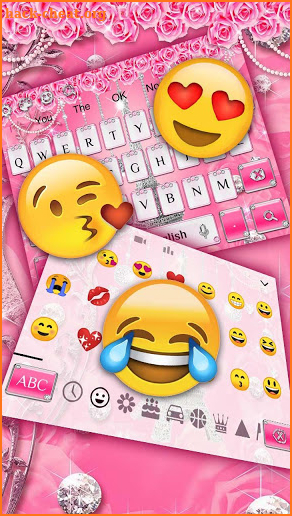 Pink Diamond Paris Keyboard screenshot