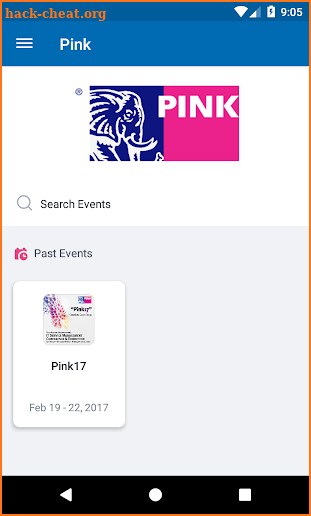 Pink Elephant Events screenshot